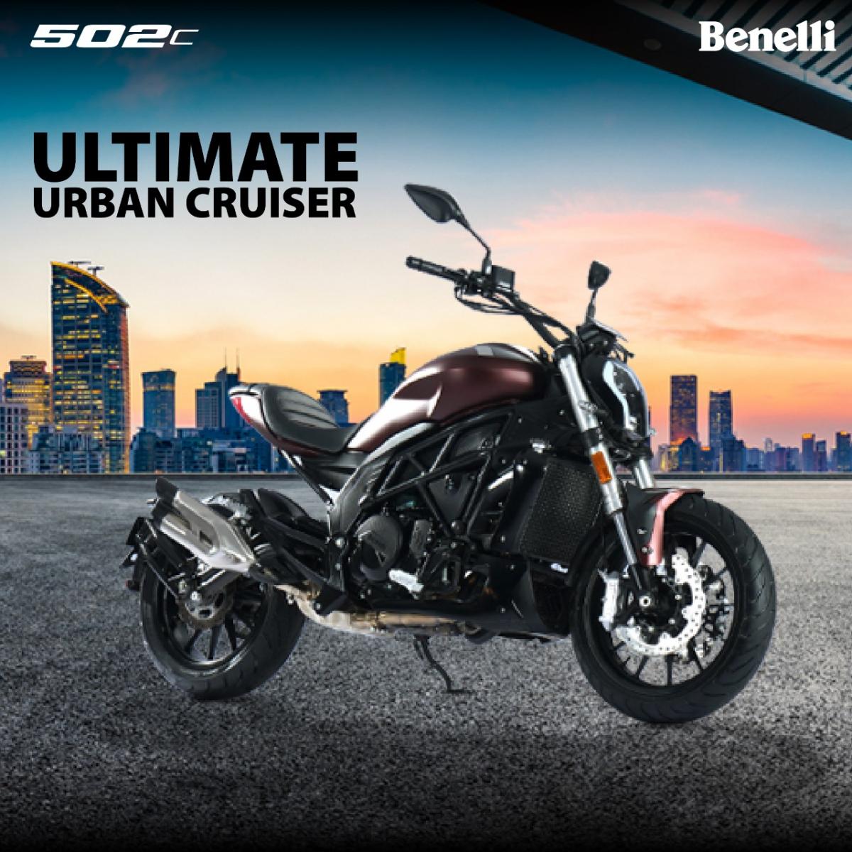 Benelli 502c Ultimate Urban Cruiser from Benelli India Benelli India