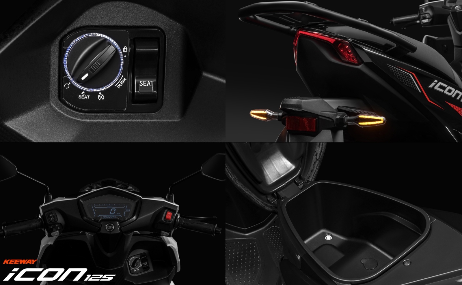 keeway icon s 125 details